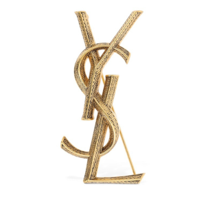 YSL Dokulu Broş
