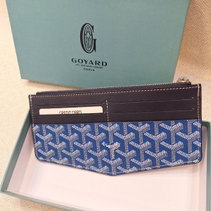 Goyard Cüzdan - Kahverengi & Mavi 