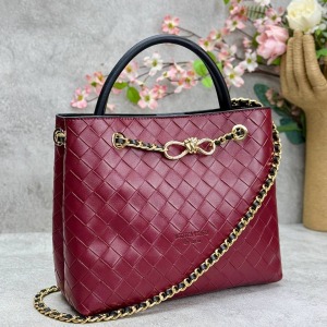 Bottega Veneta - Andiamo Küçük El Çantası - Bordo