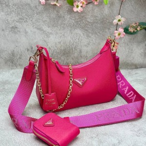 Prada - Prada Re-Edition 2005 Saffiano - Nar Çiçeği