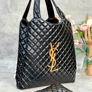 Yves Saint Laurent - Icare Maxi Alışveriş Çantası - Siyah