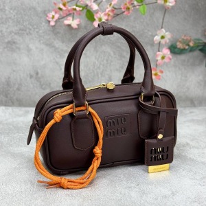 Miu Miu - Arcadie Mini Çanta - Koyu Kahverengi