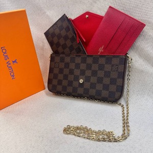 Louis Vuitton Çanta - Kahverengi & Kırmızı