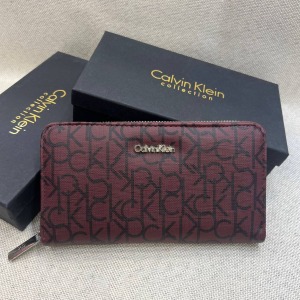 Calvin Klein Cüzdan - Koyu Kahverengi & Siyah