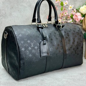 Louis Vuitton - Keepall Bandoulier Seyahat Çantası - Siyah