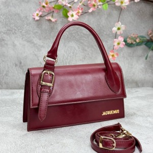 Jacquemus - Le Chiquito Long Boucle - Bordo