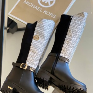 Michael Kors - Kadın Çizme - Beyaz