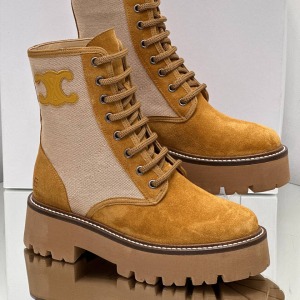 Celine - Kadın Bot - Sarı 