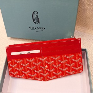 Goyard Cüzdan - Açık Kırmızı