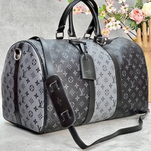 Louis Vuitton - Keepall Bandoulier Seyahat Çantası - Siyah
