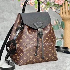 Louis Vuitton - Montsouris Sırt Çantası - Kahve/Siyah