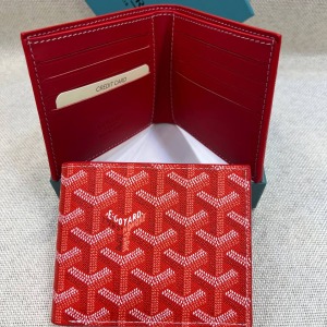 Goyard Cüzdan - Kırmızı