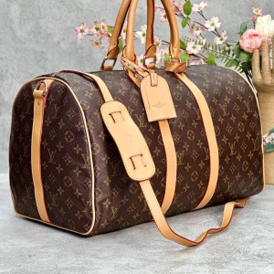 Louis Vuitton - Keepall Bandoulier Seyahat Çantası - Kahverengi