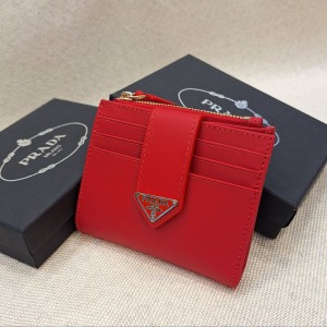 Prada Cüzdan - Kırmızı