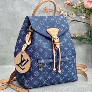 Louis Vuitton - Montsouris Sırt Çantası - Lacivert