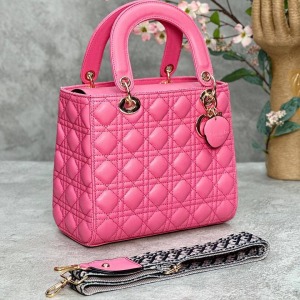 Christian Dior - Dior Lady Orta Boy - Pembe