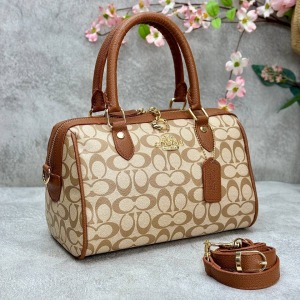Coach - Rowan Satchel - Krem