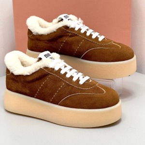 Miu Miu - Kadın Sneakers - Kahverengi
