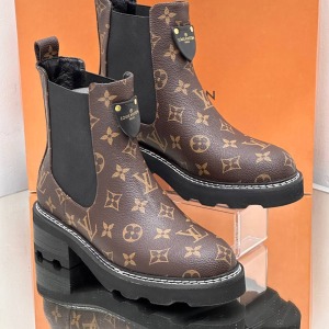 Louis Vuitton - Kadın Bot - Kahverengi 