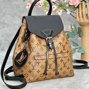 Louis Vuitton - Montsouris Sırt Çantası - Taba/Siyah