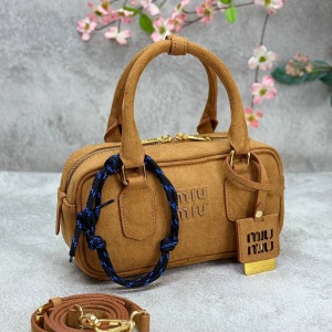 Miu Miu - Arcadie Mini Çanta - Taba