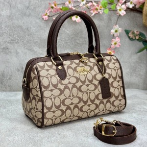 Coach - Rowan Satchel - Krem