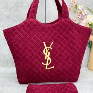 Yves Saint Laurent - Icare Maxi Alışveriş Çantası - Kırmızı