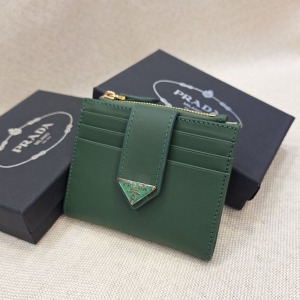 Prada Cüzdan - Koyu Yeşil