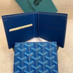 Goyard Cüzdan - Mavi 