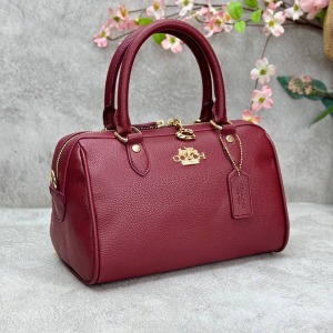 Coach - Rowan Satchel - Bordo