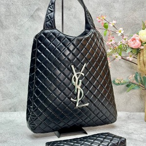 Yves Saint Laurent - Icare Maxi Alışveriş Çantası - Siyah