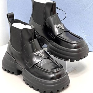 Prada - Kadın Bot - Siyah