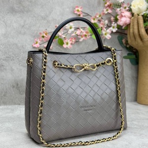 Bottega Veneta - Andiamo Küçük El Çantası - Gri