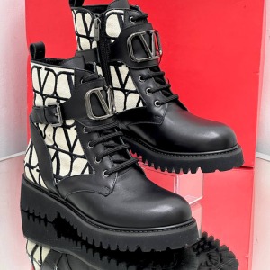 Valentino - Kadın Bot - Beyaz