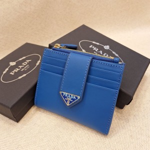 Prada Cüzdan - Mavi
