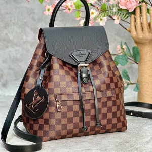Louis Vuitton - Montsouris Sırt Çantası - Kahve/Siyah
