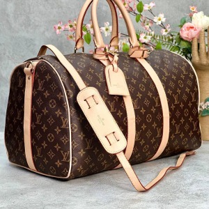 Louis Vuitton - Keepall Bandoulier Seyahat Çantası - Kahverengi