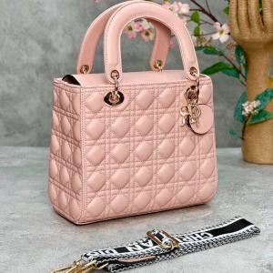 Christian Dior - Dior Lady Orta Boy - Pembe