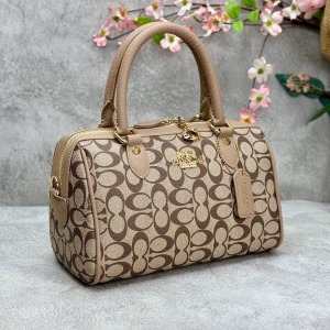 Coach - Rowan Satchel - Krem