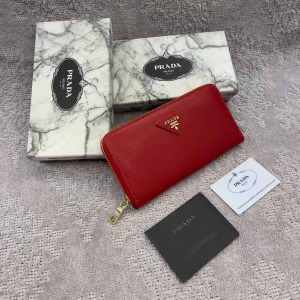 Prada Cüzdan - Kırmızı