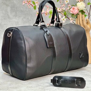 Louis Vuitton - Keepall Bandoulier Seyahat Çantası - Siyah