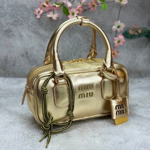Miu Miu - Arcadie Mini Çanta - Gold
