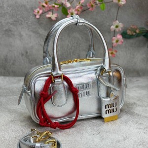 Miu Miu - Arcadie Mini Çanta - Krom